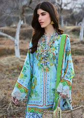 Zaha By Khadijah Shah Embroidered Lawn Suits Unstitched 3 Piece - ZH25NL 4B DAHLIA
